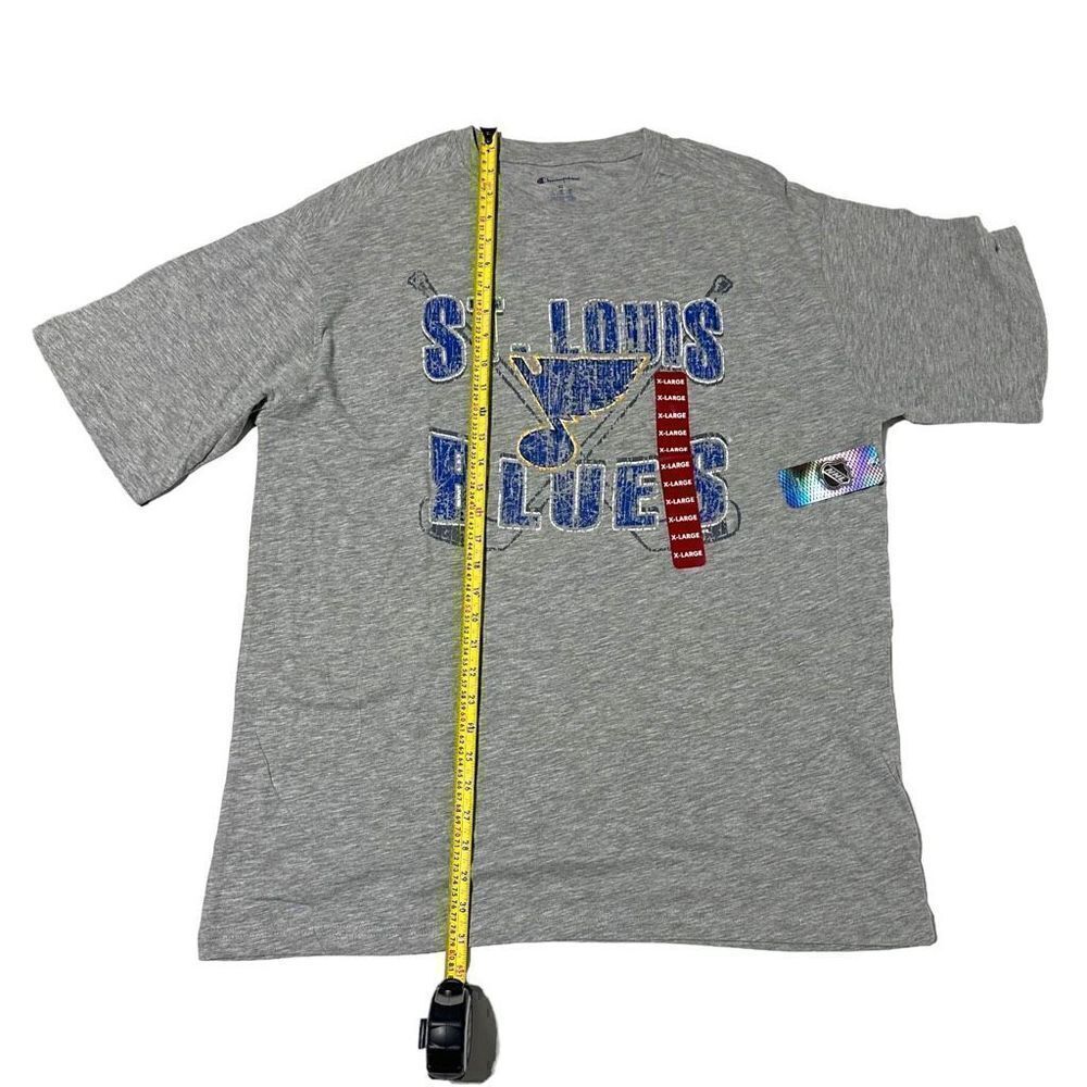 Champion Men’s St. Louis Blues T Shirt Size XL - Picture 2 of 4